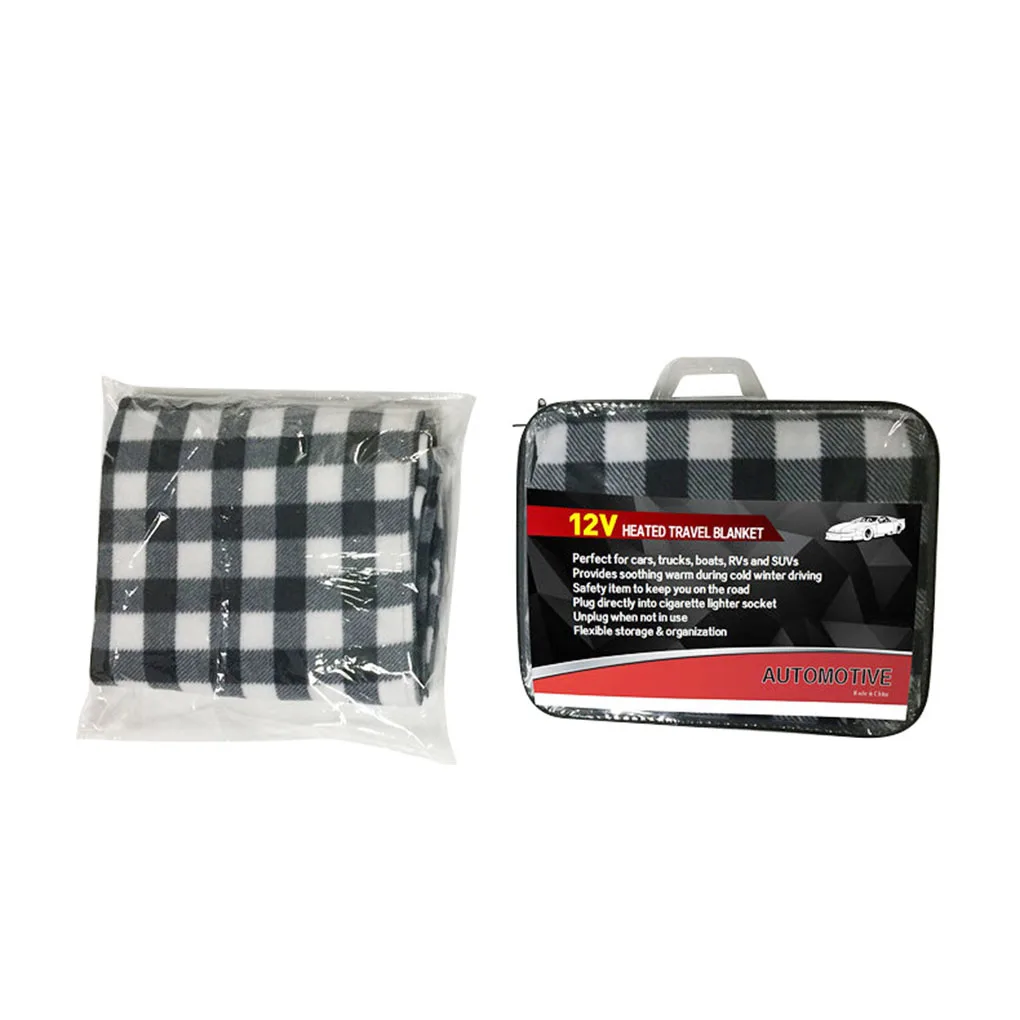 Winter Car Electric Heating Blanket Blankets Temperature Adjustable Warming