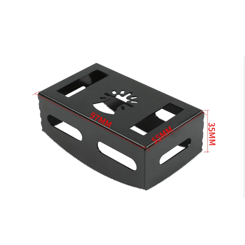 

Woodworking Square Hole Saw Blade Swing Saw Blade Square Slot Cutter1PCS Slotting Tool Universal Treasure