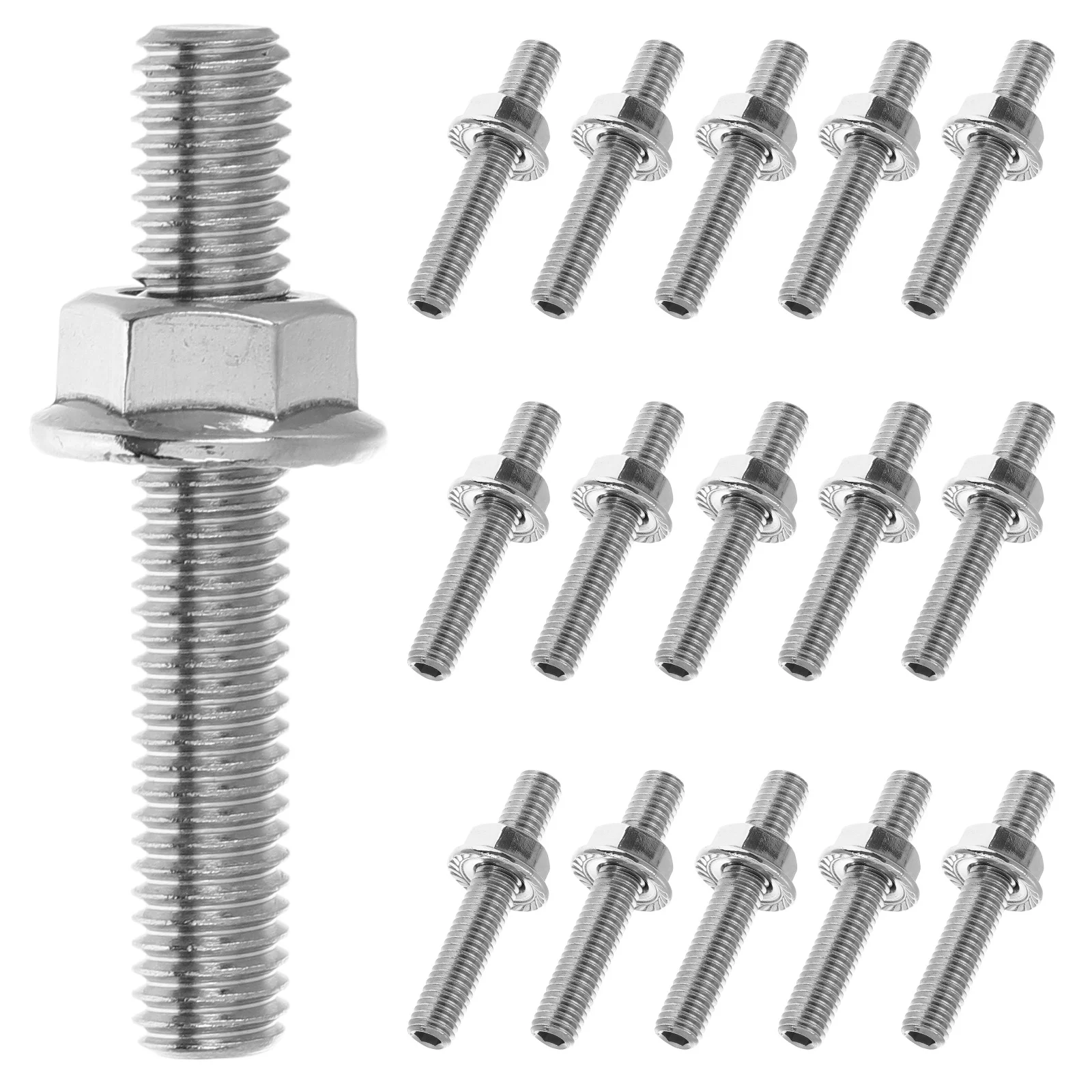 

Exhaust Manifold Bolts Kit Stainless Steel For 4.6L 5.4L Engine Heavy Duty Repair High Strength Automotive Engine Parts