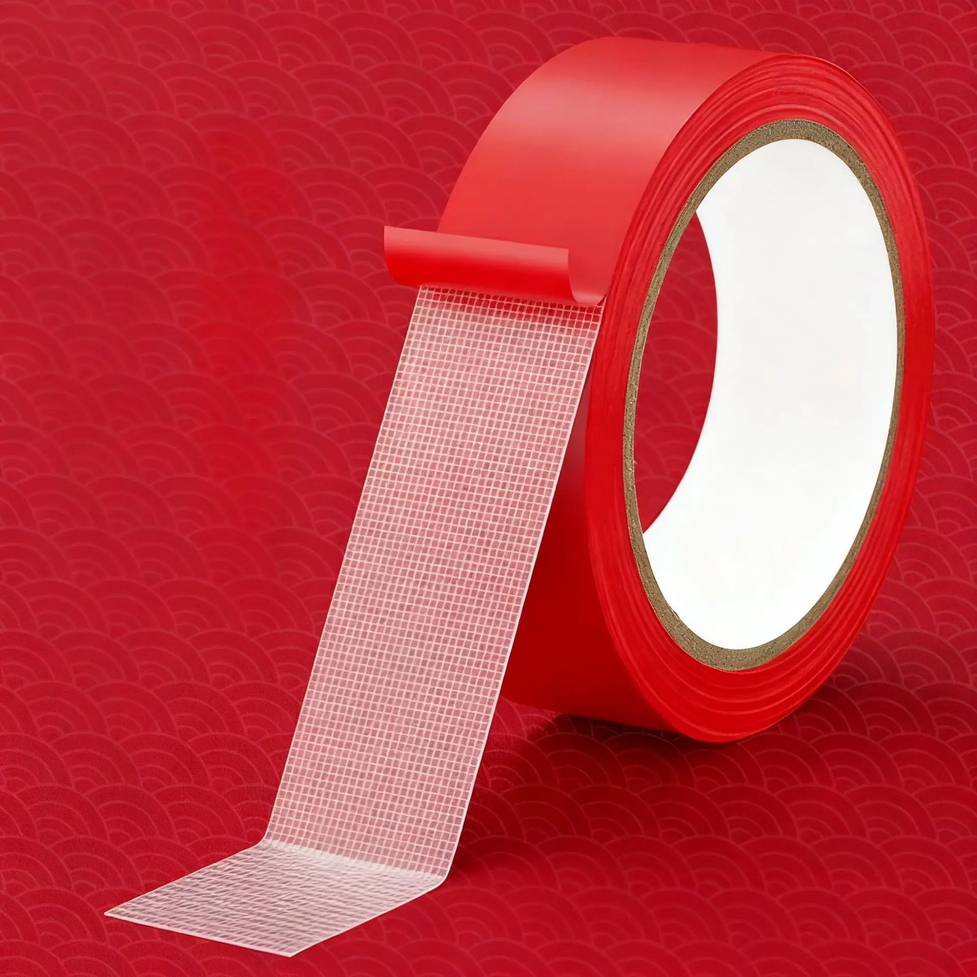 Double Sided Tape for Chinese New Year Spring Festival Couplet Tape for Holidays Muti Purpose Double Tape