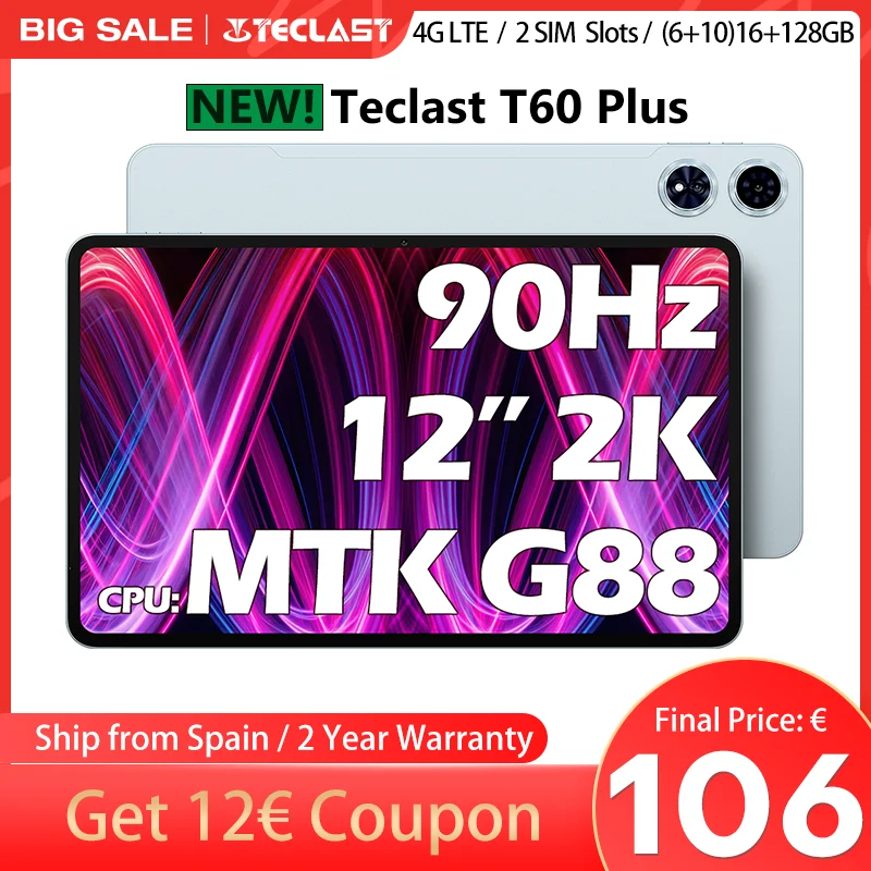 Teclast T60 Plus: Your Ultimate Android Tablet for Under 5! [Sale Price Only!]