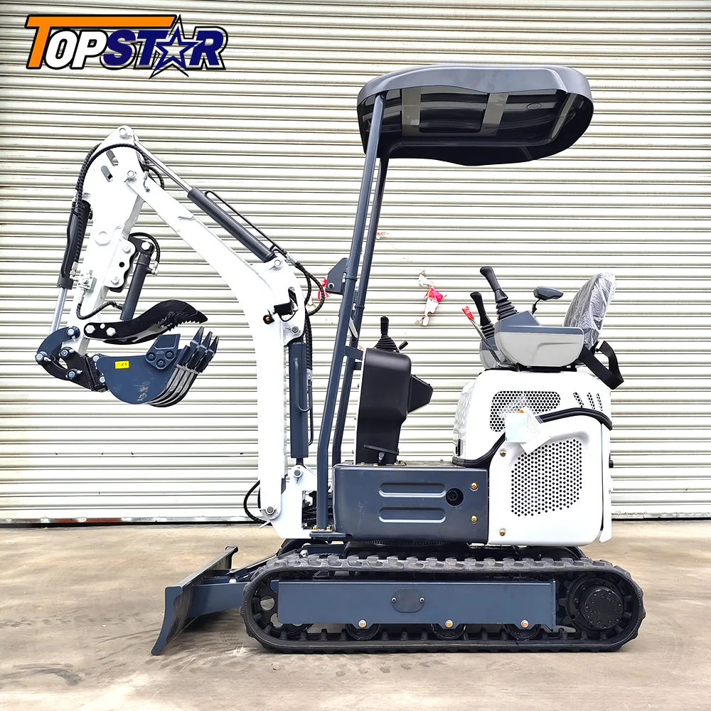 تخصيص 0.6 طن 1.5 طن محرك كوبوتا حفارة صغيرة المدمجة باجر CE EURO 5 EPA مصنع العرض للاستخدام السكني