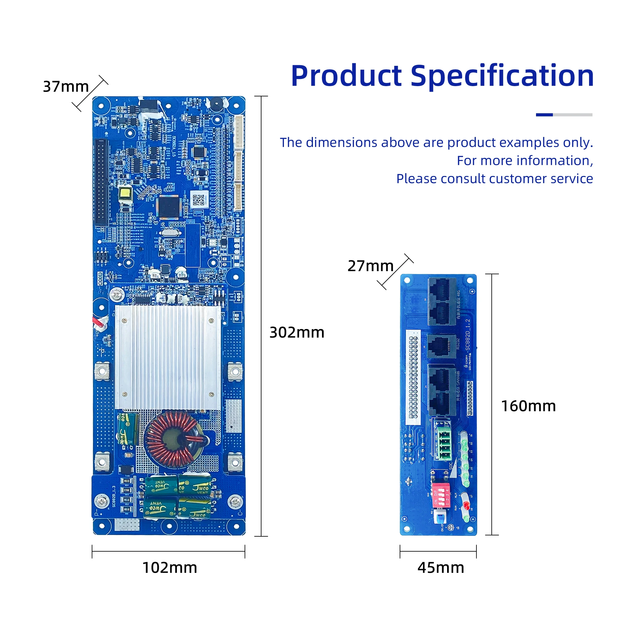 XJ electronics componants bms carrier board compute come som j4125 core board bms lifepo4 16s 48v 14b pcb board design pcb