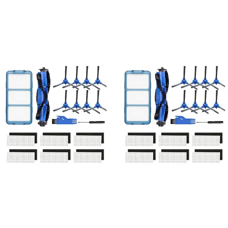 2 Set Replacement Parts For Eufy Robovac 11S, Robovac 15C, 25C, 35C, Robovac 12, Robovac 30, Robovac 15T Vacuum Cleaner-ABPX