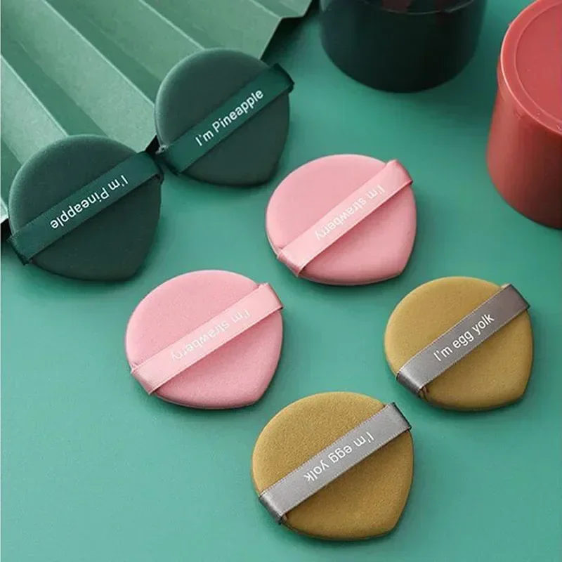 Women Soft Makeup Sponge Beauty Make Up Powder Tools 7Pcs/box Strawberry Cosmetic Puff Set Double Side