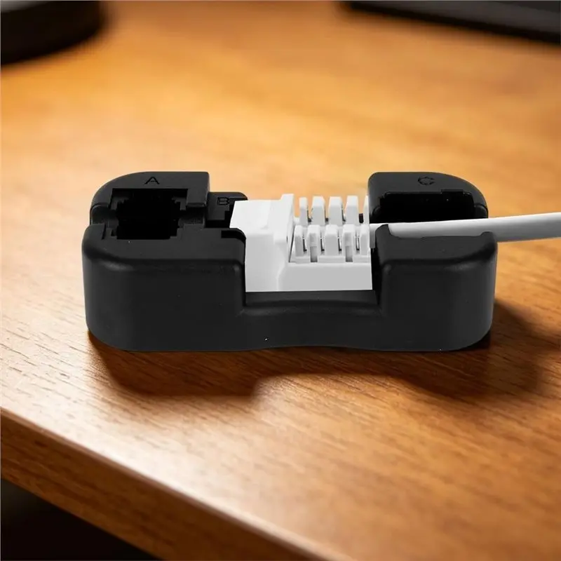 ABUG-Compatible 2Pcs Jack Punch Down Stands For RJ11 For RJ12 For RJ45 90°& 180° Jacks With 2 Wire Stripper Tools Kit