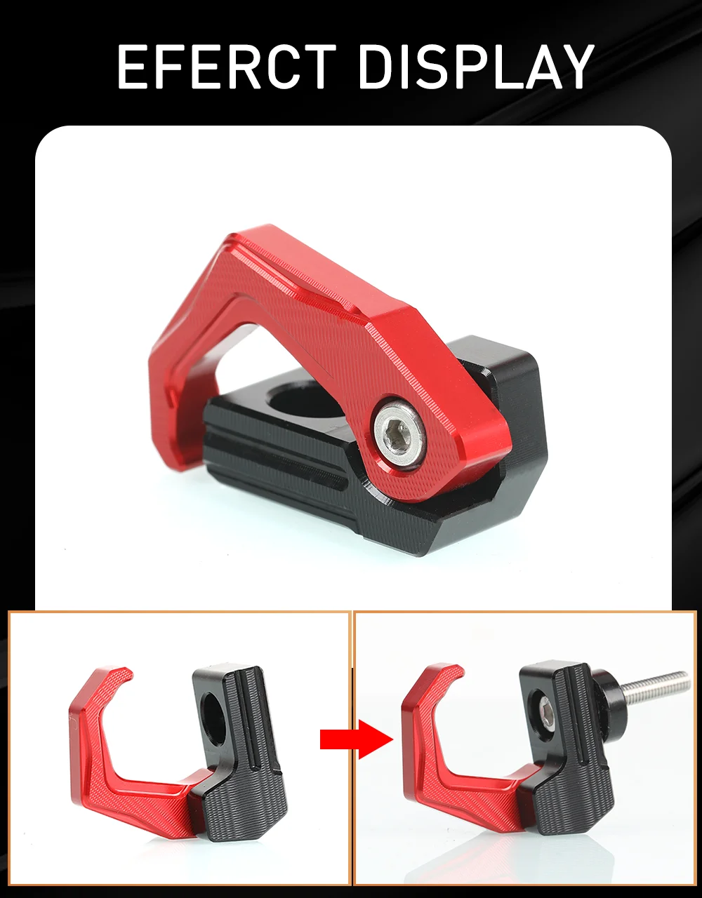 For YAMAHA FZ6 FZ-6 S2 2004-2010 FAZER 2010-2014 Motorcycle fz6 Accessories Helmet Hook Luggage Bag Hook Holder Hanger