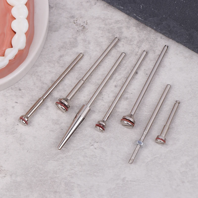 Dental Polisher Shank Mandrel Diamond Disc Machine Cutting Drill Different Models Holding Needle Burs Sand Clip Polishing Tools