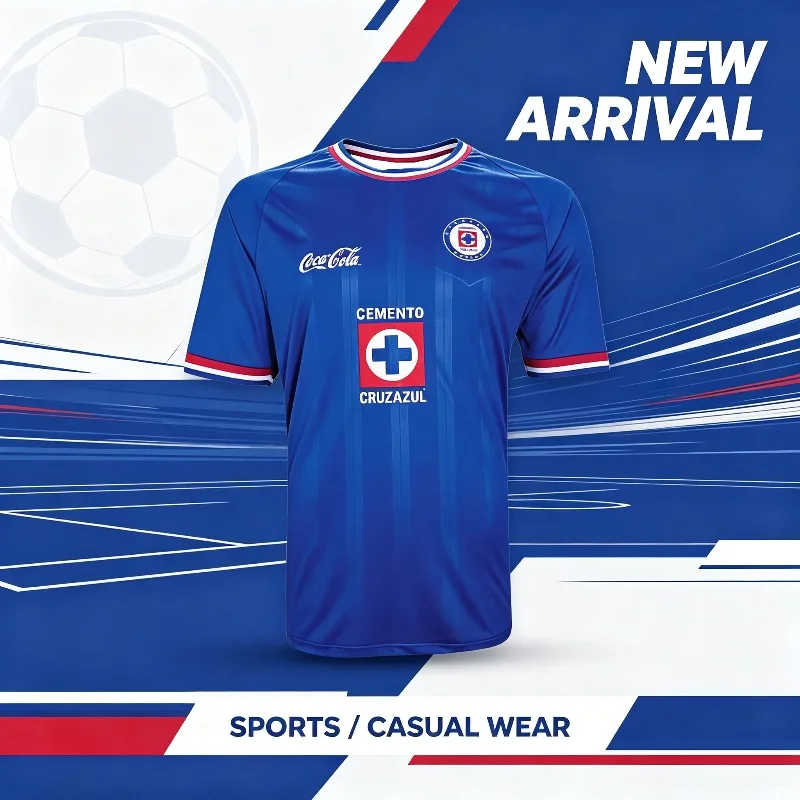 2010-11Mexico La Máquina Retro Soccer Jersey Adult Kid Vintage Football Shirt Special Cruz Azul Fan Short Sleeve Uniform 100‑6XL