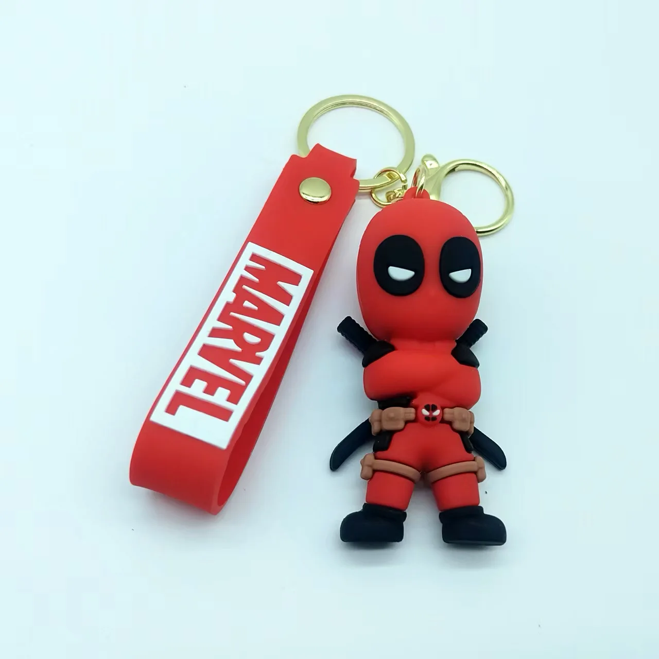 Nen Cartoon Wolverine Anime Deadpool Keychain