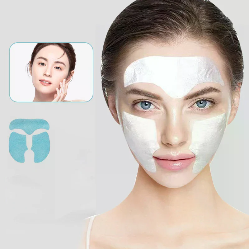 3pcs Face Brightening Patches Anti Aging Face Mask Collagen Soluble Film Eye Patches Korea Collagen Soluble Patches cheek patche