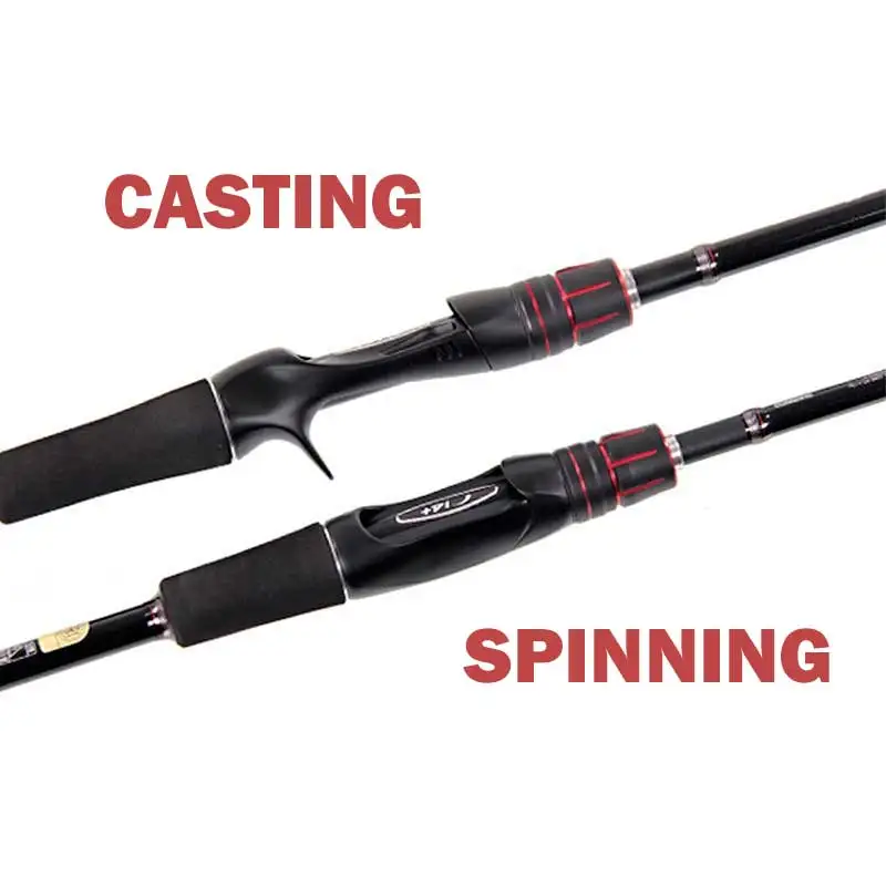 Canna da pesca SHIMANO 2 parti ZODIAS Spinning/Casting canna da pesca F/R Power 1.93M 2.08M 2.29M bastone da pesca in carbonio di alluminio