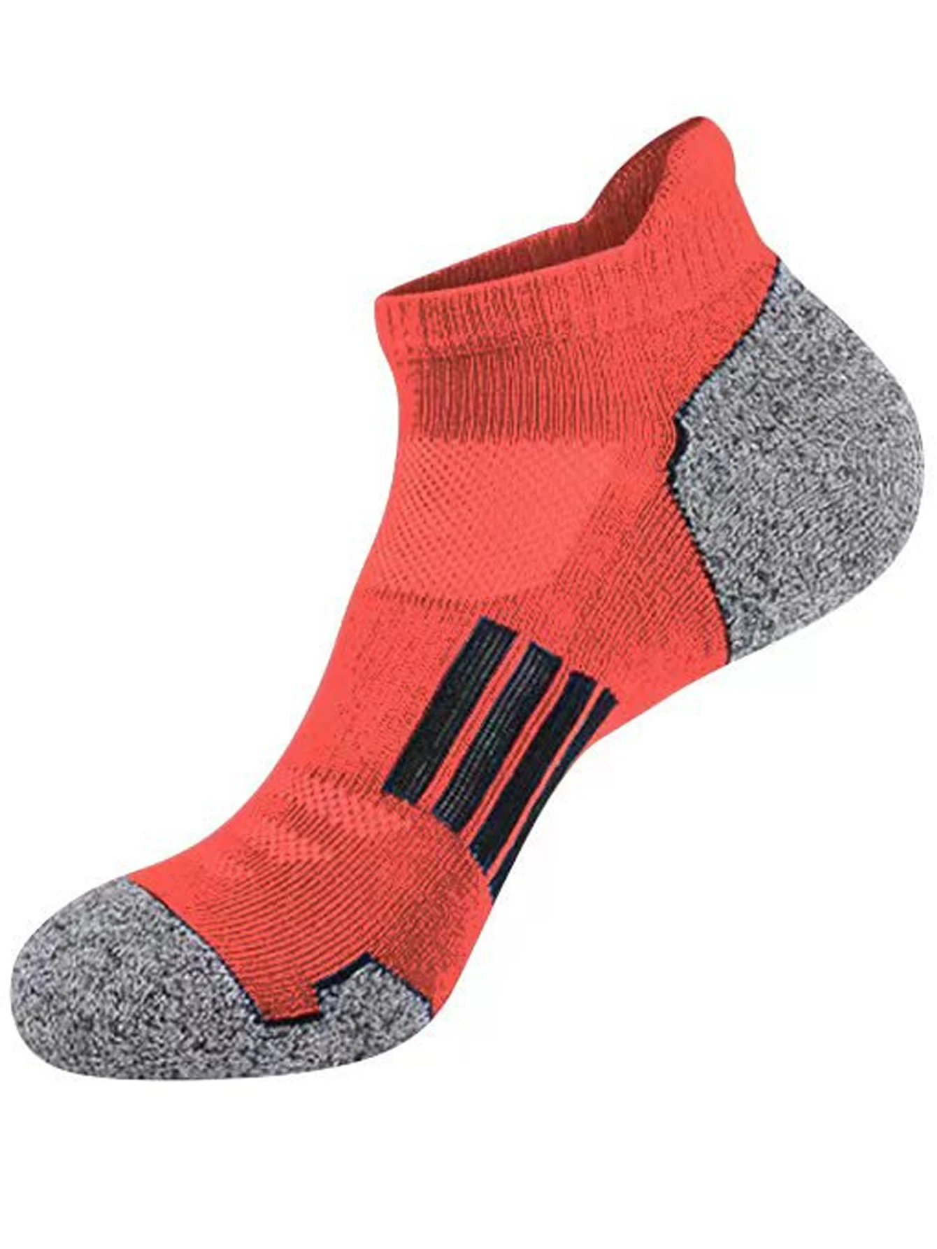 6/12 Paar schweißabsorbierende und atmungsaktive, dünne Herren-Sportsocken aus Mesh, lässig, bequem, rutschfest, verschleißfest, Herrensocken – Detail 6