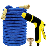 Horticultural Irrigation Magic Hose With High-Pressure Water Gun, Equipped With Pure Copper Connector, Garden Irrigation Tool