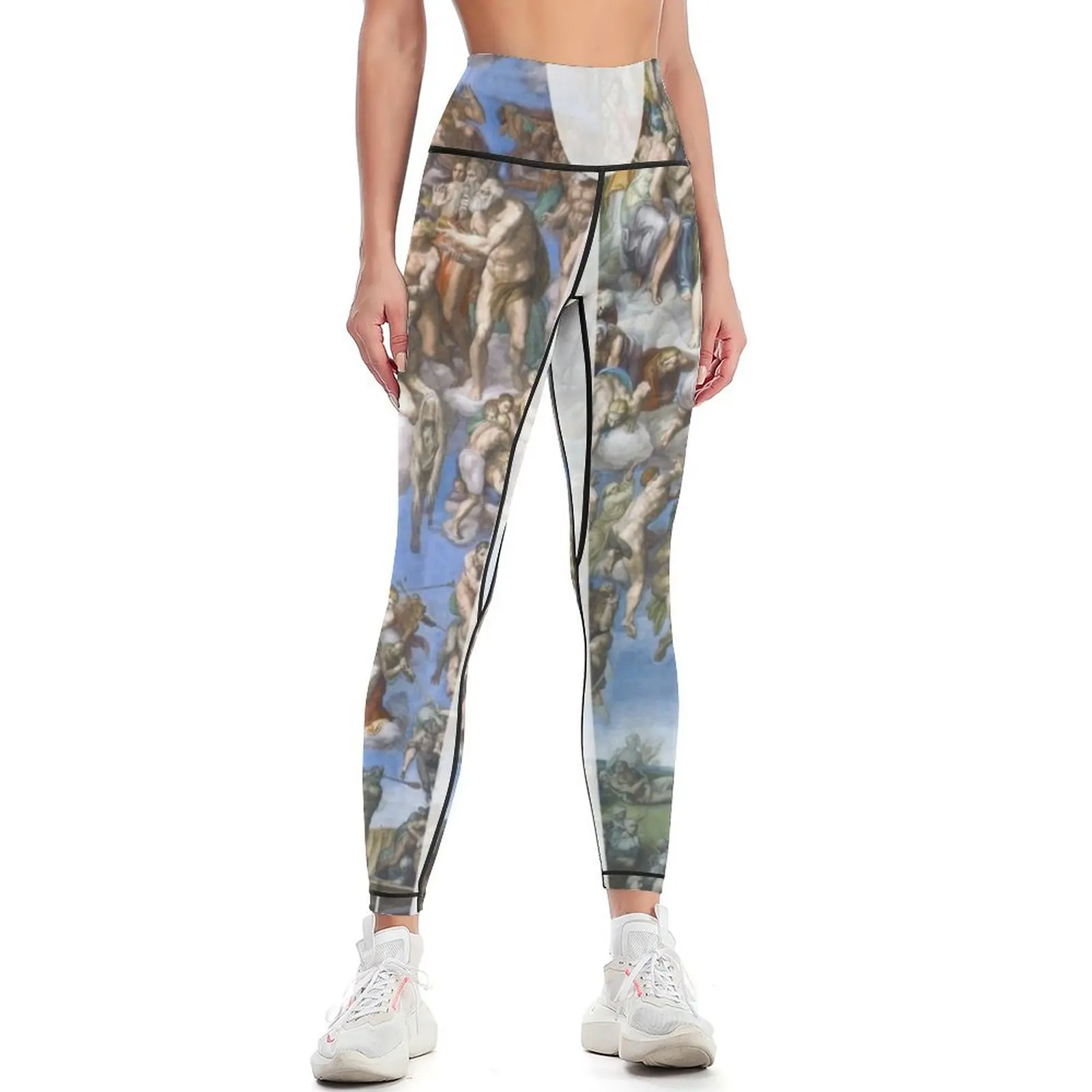 

Sistine Chapel legs Leggings sportswear gym flared gym clothing Sports female Womens Leggings