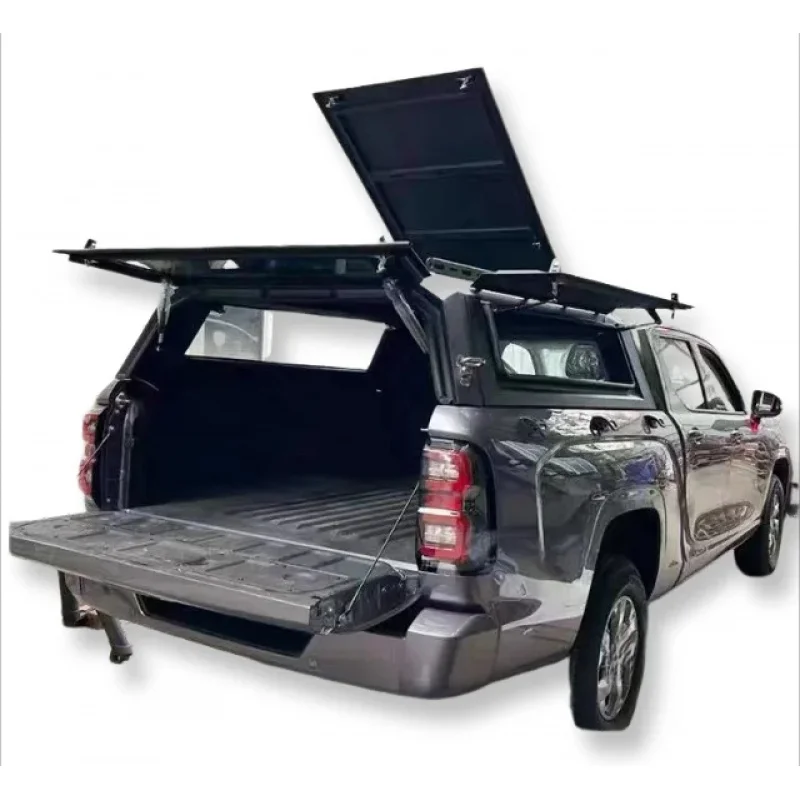 

New Design Pickup Hardtop Canopy Hilux Cap Aluminum Anti-rusted Truck Bed Topper With Openable Roof Ranger