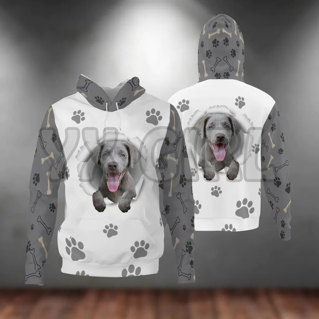 Chó Sục Jack Russell-Paw Chó 3D In Hình Khoác Hoodie Unisex Áo Thun Chú Chó Ngộ Nghĩnh Áo Hoodie Cổ Đường Phù Hợp Với Áo