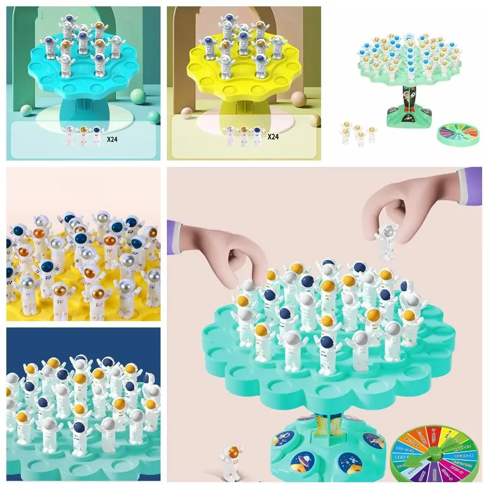 Counting Tree Astronaut Balance Tree Toy Montessori Interactive Parent-child Interactive Tabletop Game Trend Astronaut