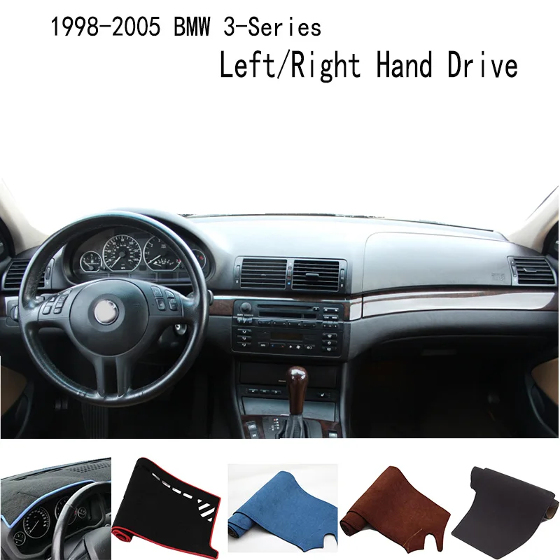 For 1998-2005 BMW 3 Series E46 Accessories Dashboard Cover Instrument Panel Dash Mat Dashmat Protective Pad