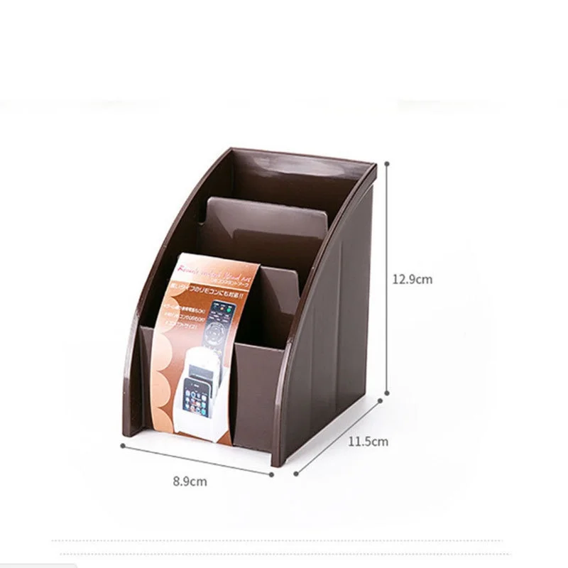 Remote Control Storage Holder Desktop Case Box Organiser Mobile Phone Stand Home Decor