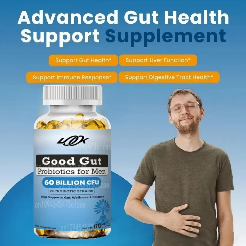 男性向けプロバイオティクス600億CFU、プレバイオティクス - Probiotic 60 Billion のレビューと価格