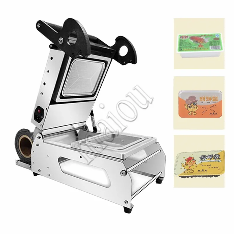 

Sealing Machine Small Supermarket Special Hand Press Disposable Plastic Lunch Box Packing Maker