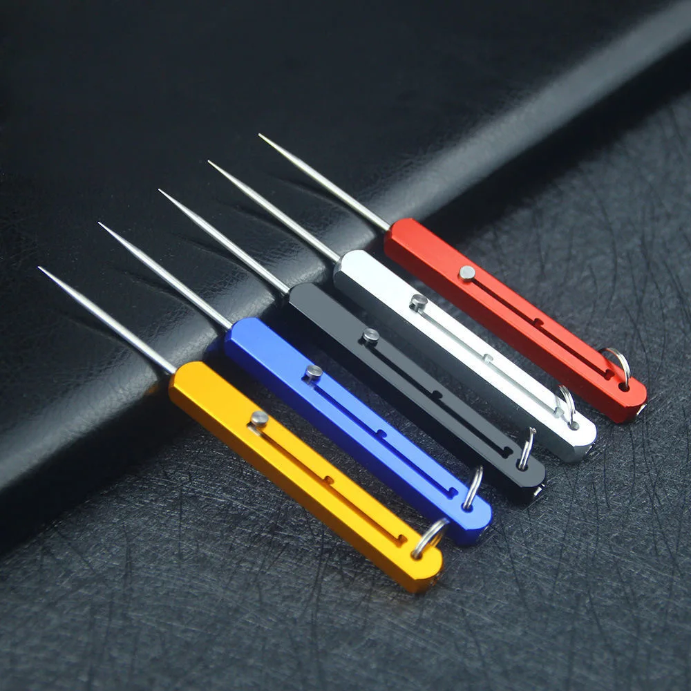 Rectangular Telescopic Integrated Toothpick And Tooth Picking Tool, Multifunctional Single Head Fruit Pick Toothpick