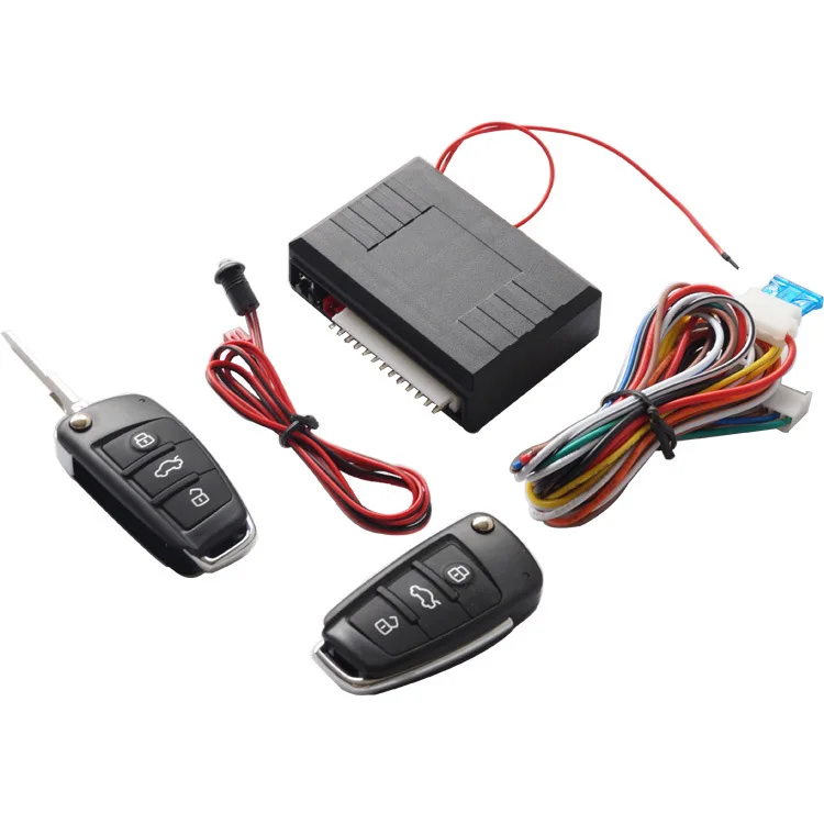 12V Car Remote Control Central Control Lock Keyless Entry System Anti-theft Alarm