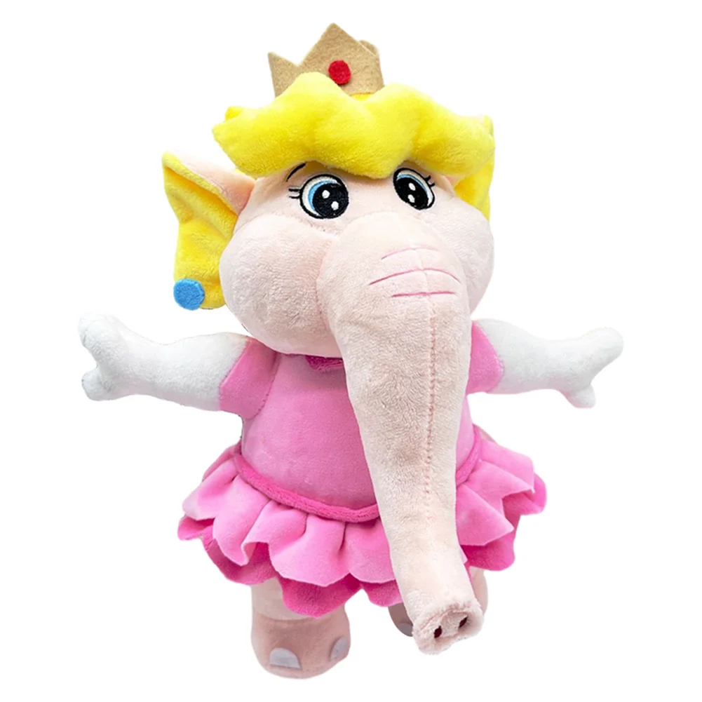 Princess Cos Peach Cosplay Plush Toys Cartoon Soft Stuffed Dolls Mascot Birthday Xmas Gift Halloween Costume Accessories