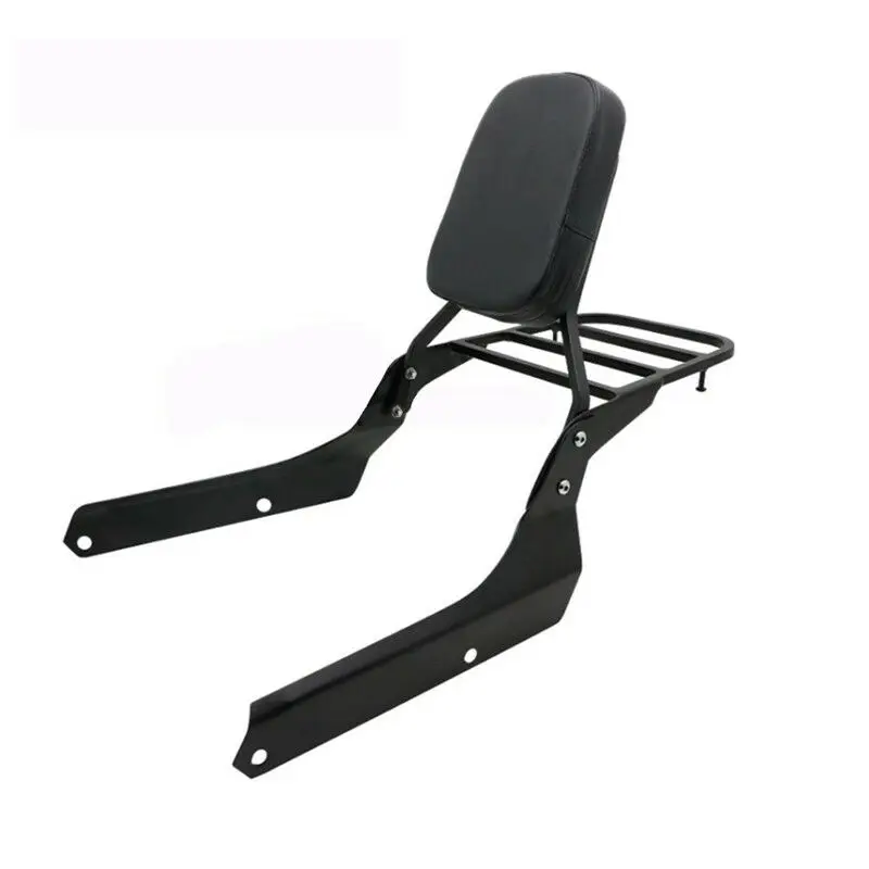 Backrest Sissy Bar Luggage Rack Cushion Pad Kits For Honda Shadow Phantom 750 VT750C2B 10-15, Shadow Spirit 750 VT750 C2 07-14