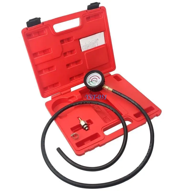 

E15A Car Exhaust Back Pressure Tester Set Pressure Gauge Test Tool Vacuum Gauge Pressure Tester Car Tools