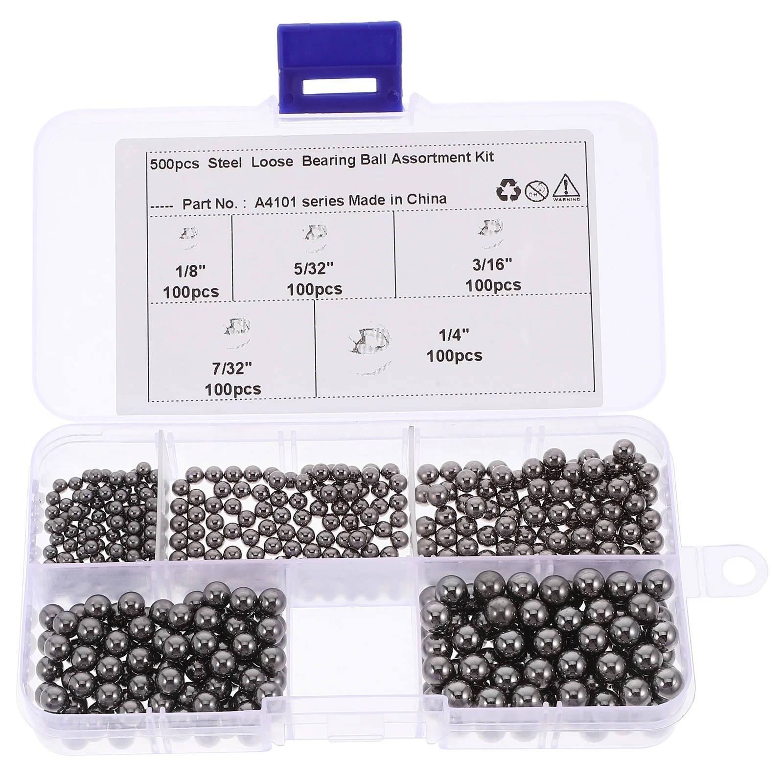 500pcs High Precision Steel Balls Stainless Bearing Beads For Motorcycle Car Transmission Steering Universal Vehicle Accessories