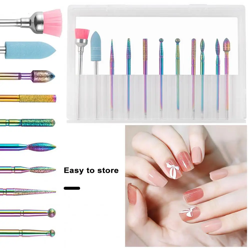 Profissional prego brocas Set, Art Tool Sets para Home Salon Use, prego elétrico para Manicure