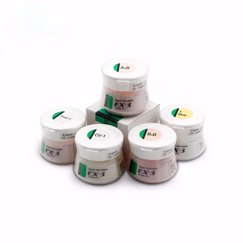 Noritake Ex-3 Ex3 Body Porcelain Ceramic Powder A1B A2B A3B A3.5B A4B NA1B NA2B NA3B NA3.5B NA4B 50g Dental Materials