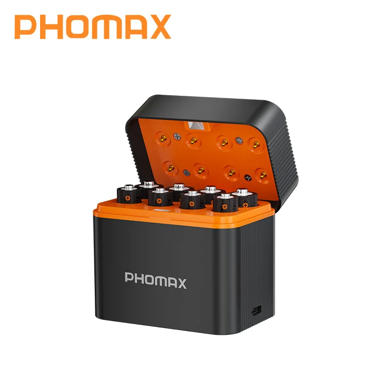 

PHOMAX Type-C Battery Charger, Suitable for AA AAA Battery Charging, Original Charger, Suitable for Mouse, Keyboard, Radio