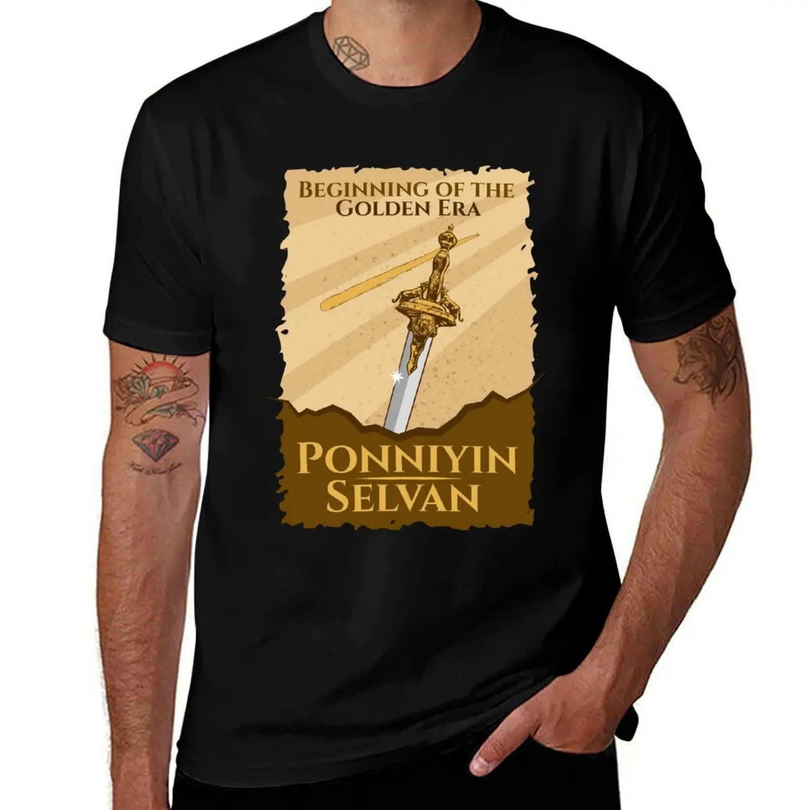 Ponniyin Selvan Movie part 1 T-Shirt Festive Simple T-Shirt