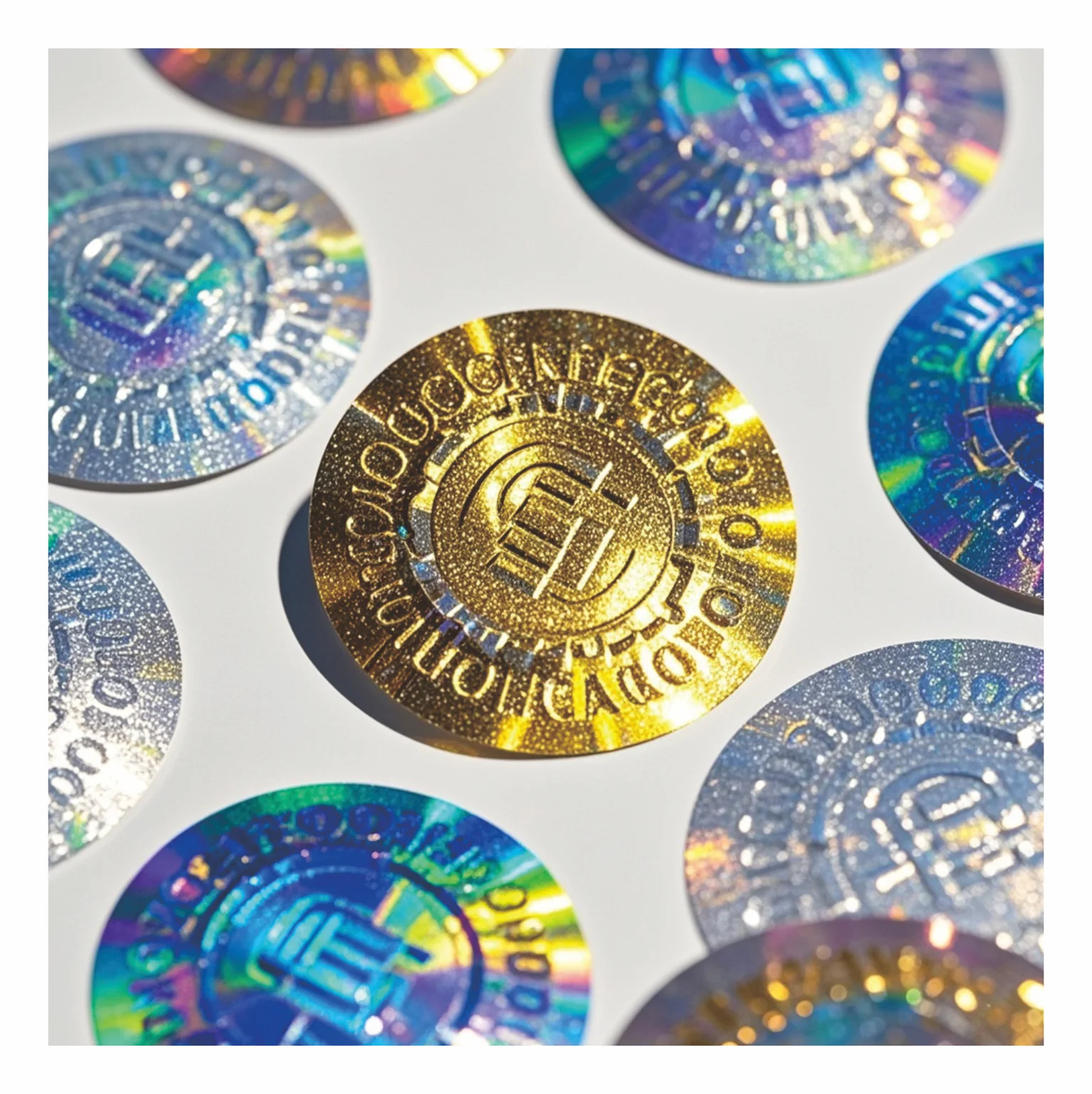 Brand New Customized Hologram Label For Packaging Overlay Hologram For Wholesales