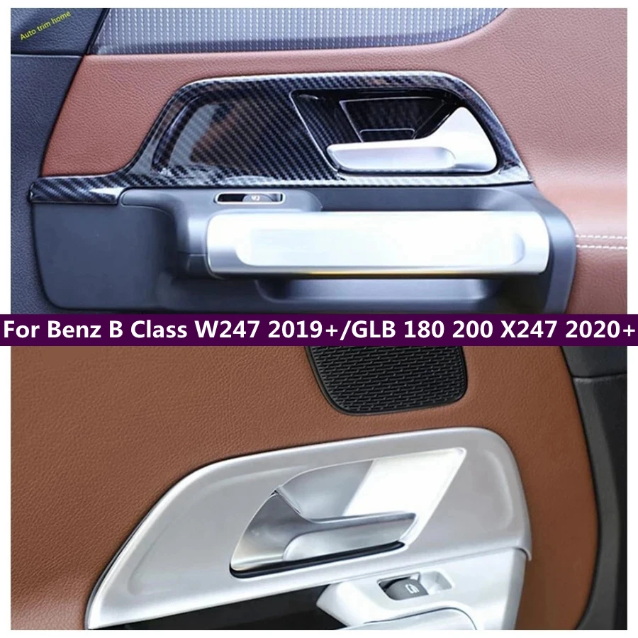 Inner Door Handle Bowl Catch Cover Trim Inserting Decal Panel For Benz B Class W247 2019 - 2022 / GLB 180 200 X247 2020 - 2024