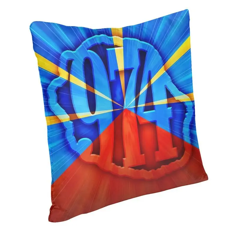 974 Reunion Island Flag Nordic Pillow Cover Home Decor Chair Cushion