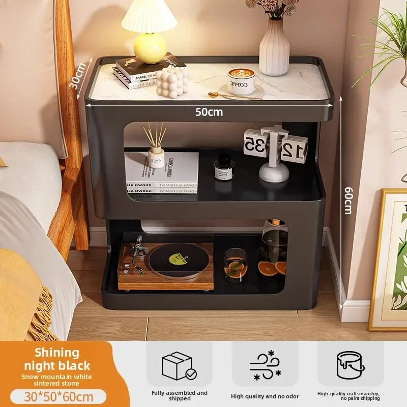 Stable Light luxury sofa side small apartment living room small coffee table bedroom bedside table rack table