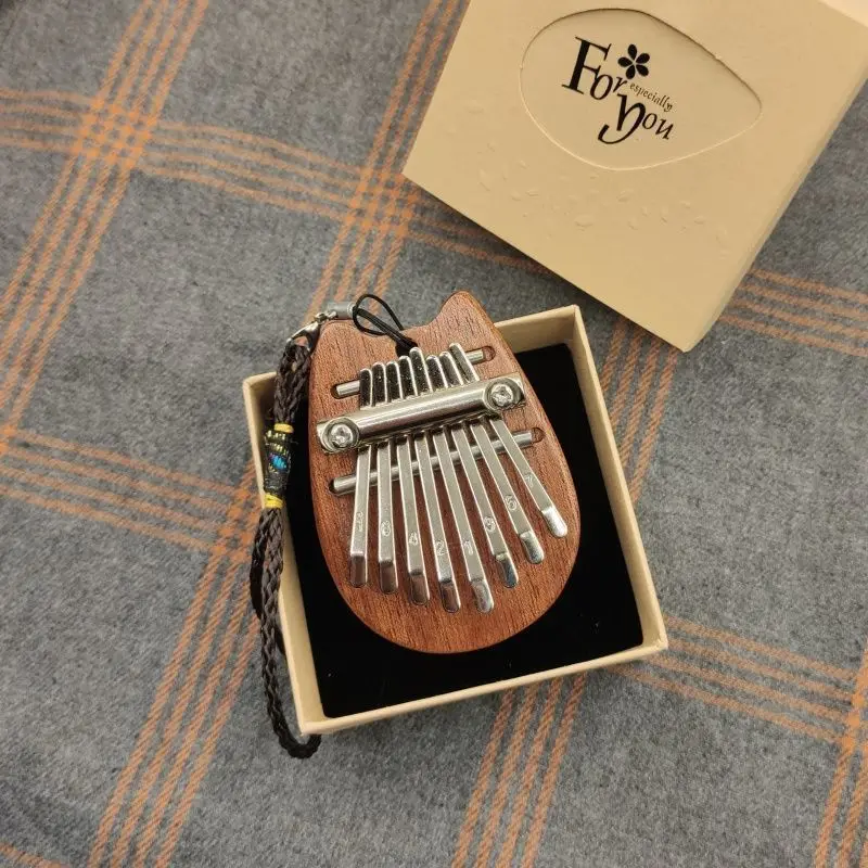 بيانو كاليمبا صغير بإصبع 8 نغمات، بيانو إبهام متخصص للمبتدئين، لعبة لطيفة هدية آلة موسيقية للأطفال #6