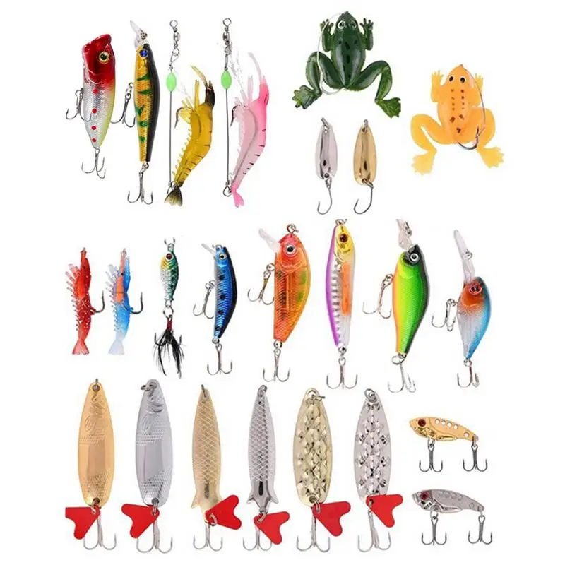 

2025-2026Fishing Tackle Advent Calendar 24 Day Christmas Advent Calendar Fishing Tackle Box Creative Christmas Gifts Countdown