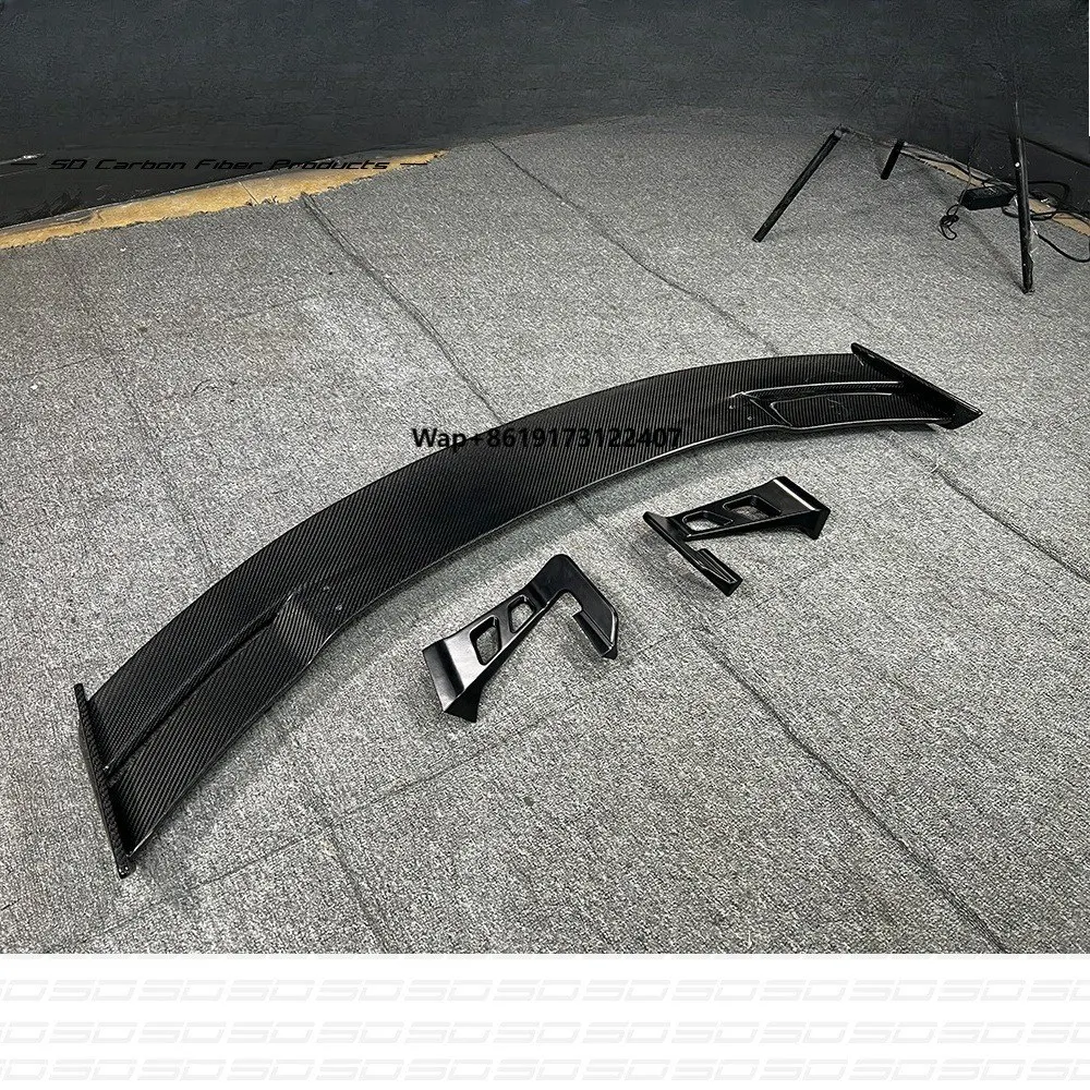 

P Style Dry Carbon Fiber Rear Bumper Rear Spoiler Wing