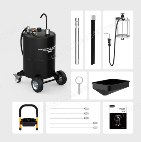 OD720 70L Oil Extractor 12 Volt Electric Fluid Suction Pump for Automobile and Marine Engine Oil Change Pump Drainage Tank