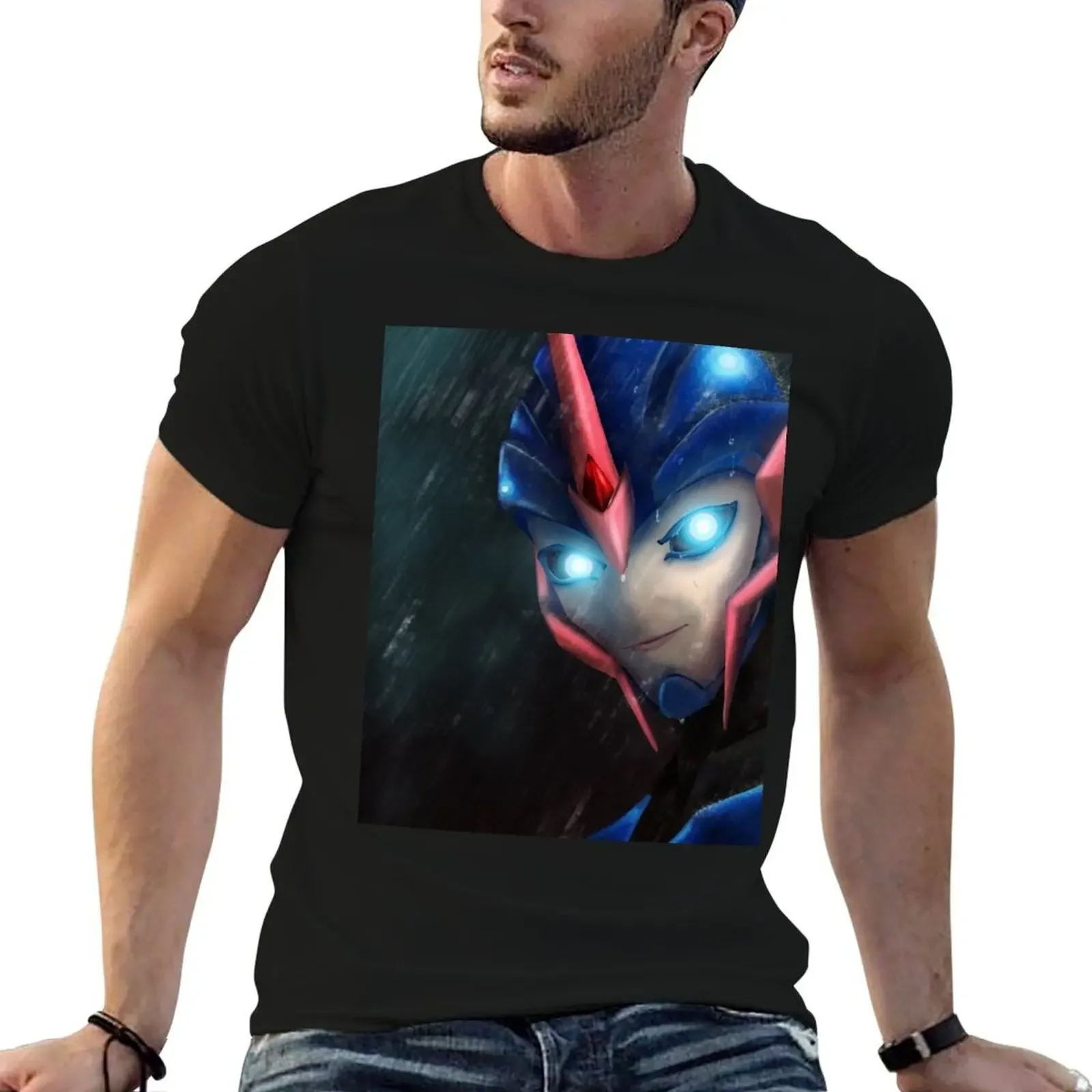 

Arcee in the Rain T-Shirt sweat rapper graphic tees big and tall t shirts for men