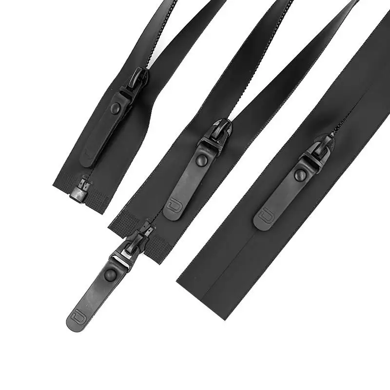 

Водонепроницаемая невидимая молния-застежка бесшовная, 5-миллиметровая, нейлоновая, с двойной головкой, для обратной установки, длинная, для курток