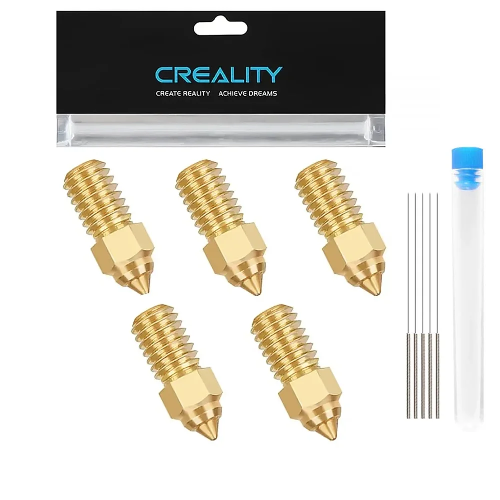 Creality Ender 3 V3 SE Nozzles 5PCS 0.2-1.0mm M6 Kit