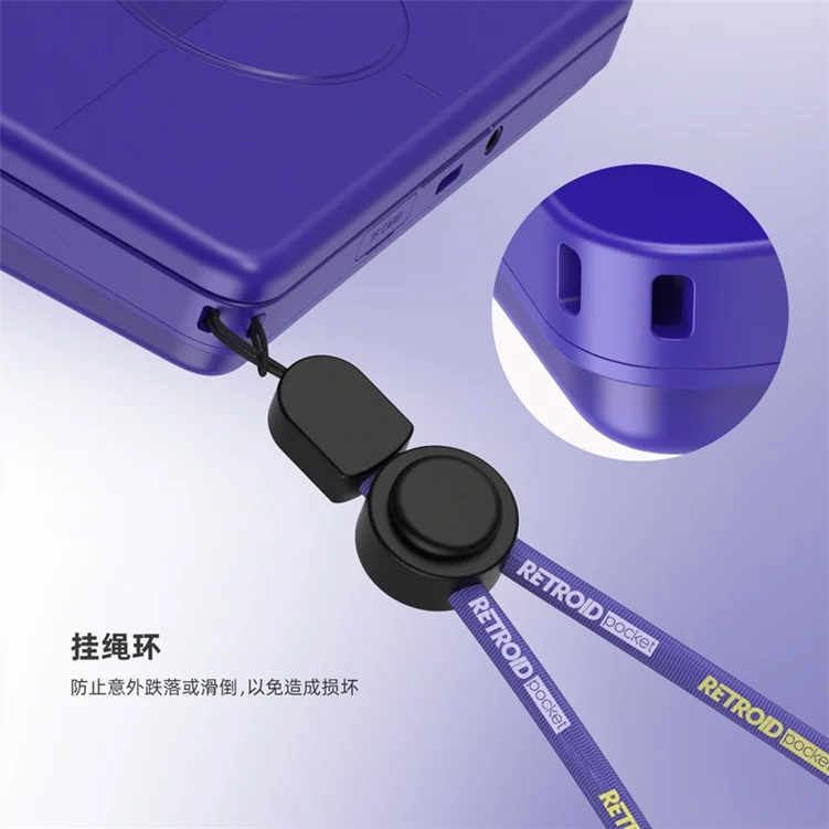 Retroid Pocket Flip 2 Handheld Gaming Console Android 13 5.5-inch 1080p AMOLED Touchscreen 5000mAh Battery Wi-Fi Built-in Games