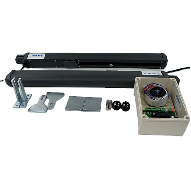 

Chisung 400mm Stroke Automatic Swing Gate Opener Popular DC24V Motor Modern Design for Villa Use