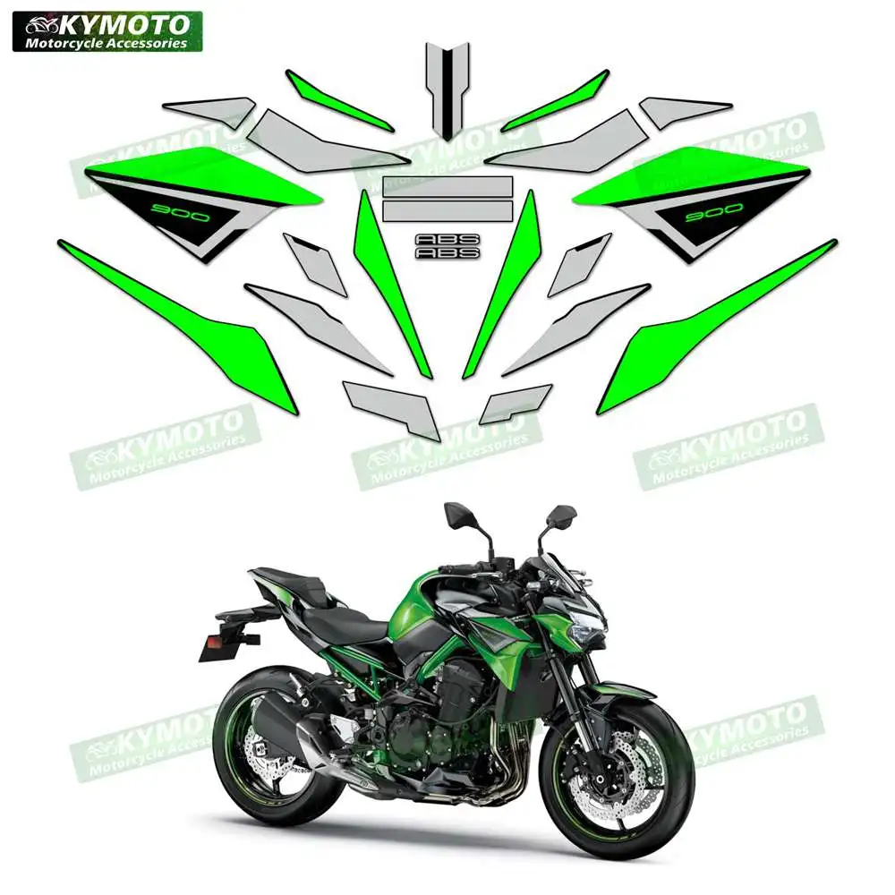 For Z900-21 Z900SE Z900F ZR900F 2021-2024 Motorcycle Accessories Racing Fairing Sticker Decal Body Protection Decoration